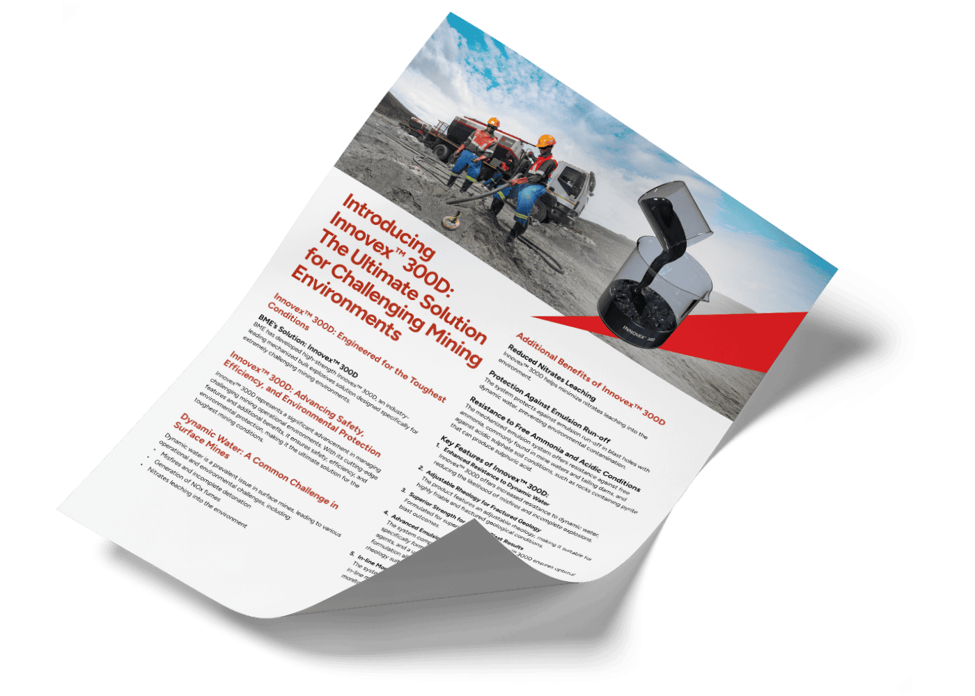 Bulk Emulsion, Product, 300D, Mining